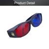 Othmro Durable 3D Style Glasses 3D Viewing Glasses 3D Movie Game Glasses Red-Blue 3D Glasses Plastic Frame Black Resin Lens for 3D TV Cinema Films DVD Viewing Home Movies view 4