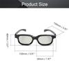 Othmro 5Pcs Durable 3D Style Glasses 3D Viewing Glasses 3D Movie Game Glasses Polarization 3D Glasses Plastic Frame Black Resin Lens for 3D TV Cinema Films DVD Viewing Home Movies view 3