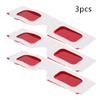 Othmro 3pcs Durable 3D Style Glasses 3D Viewing Glasses 3D Movie Game Glasses Red-Red 3D Glasses Carboard Frame White Resin Lens for 3D TV Cinema Films DVD Viewing Home Movies view 2