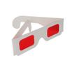 Othmro 5Pcs 3D Style Glasses 3D Viewing Glasses Durable 3D Movie Game Glasses Red-Red 3D Glasses Carboard Frame White Resin Lens for 3D TV Cinema Films DVD Viewing Home Movies view 1