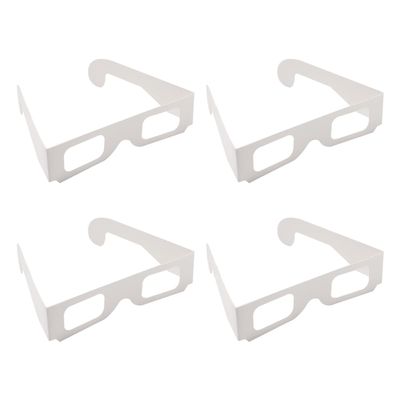 Othmro 8Pcs Durable 3D Style Glasses 3D Viewing Glasses 3D Movie Game Glasses Fireworks 3D Glasses Carboard Frame Multicolor Resin Lens for 3D TV Cinema Films DVD Viewing Home Movies