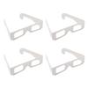 Othmro 8Pcs Durable 3D Style Glasses 3D Viewing Glasses 3D Movie Game Glasses Fireworks 3D Glasses Carboard Frame Multicolor Resin Lens for 3D TV Cinema Films DVD Viewing Home Movies view 1