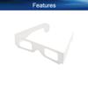 Othmro 8Pcs Durable 3D Style Glasses 3D Viewing Glasses 3D Movie Game Glasses Fireworks 3D Glasses Carboard Frame Multicolor Resin Lens for 3D TV Cinema Films DVD Viewing Home Movies view 3