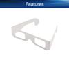 Othmro 1Pcs Durable 3D Style Glasses 3D Viewing Glasses 3D Movie Game Glasses Fireworks 3D Glasses Carboard Frame Multicolor Resin Lens for 3D TV Cinema Films DVD Viewing Home Movies view 3