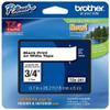Brother Genuine P-Touch TZE-241 Tape, 3/4" (0.70") Standard Laminated P-Touch Tape, Black on White, Perfect for Indoor or Outdoor Use, Water Resistant, 26.2 Feet (8M), 14 Pack view 1