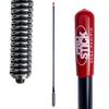 Prostick 2` Foot Fiberglass 1000 Watt - Black CB Radio Antenna with Heavy Duty Stainless Steel Spring view 1