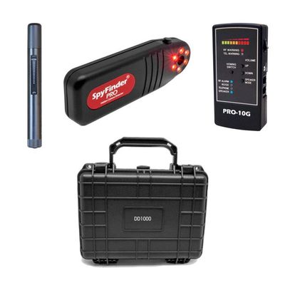 SpyFinder ProMax Ultimate RF Complete Detection Kit & Hidden Camera Lens Finder Kit