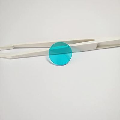 2pcs 20x1.0mm IR Cut Filter Blue Glass QB21 BG38 Visible Light Pass for Color Correction