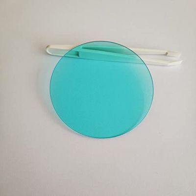 1pcs AR Coated 70x2.0mm IR Cut Filter Blue Glass QB21 BG38 Visible Light Pass for Color Correction