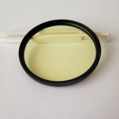1PCS M52 450nm Longpass Filter Light Yellow Optical Glass JB450 GG455 for Camera Photography