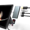 Surface Pro 6/ Pro 5/ Pro 4 Docking Station USB Hub, Surface Pro Docking Station with 4K HDMI, 3X USB3.0 Ports, SD/TF Card Reader, Accessories for Microsoft Surface Pro 4/5/6 view 1