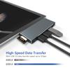 Surface Pro 6/ Pro 5/ Pro 4 Docking Station USB Hub, Surface Pro Docking Station with 4K HDMI, 3X USB3.0 Ports, SD/TF Card Reader, Accessories for Microsoft Surface Pro 4/5/6 view 4