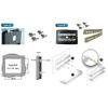 IEI Technology FPK-02-R10 DM-F22A Panel Mount kit, Silver Color, R10 view 1