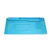 Kaisi S-160 Heat Resistant Silicone Magnetic Soldering Work Mat - 0.28 - Blue view 1
