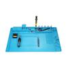 Kaisi S-160 Heat Resistant Silicone Magnetic Soldering Work Mat - 0.28 - Blue view 2