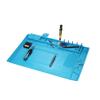 Kaisi S-160 Heat Resistant Silicone Magnetic Soldering Work Mat - 0.28 - Blue view 3