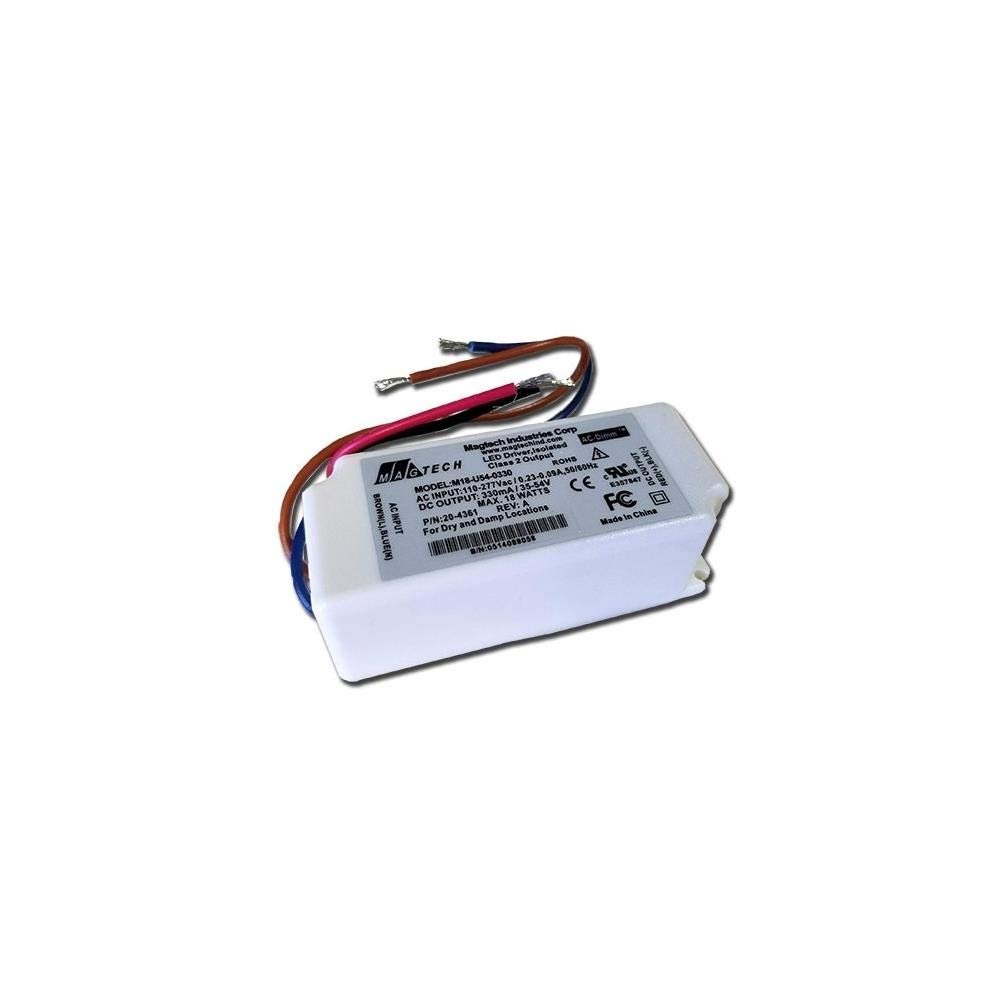 Magtech M18-U54-0330 18W 330Ma Con. Cur. Dimmable 75388