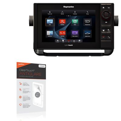 BoxWave Screen Protector Compatible with Raymarine eS98 - ClearTouch Anti-Glare (2-Pack), Anti-Fingerprint Matte Film Skin