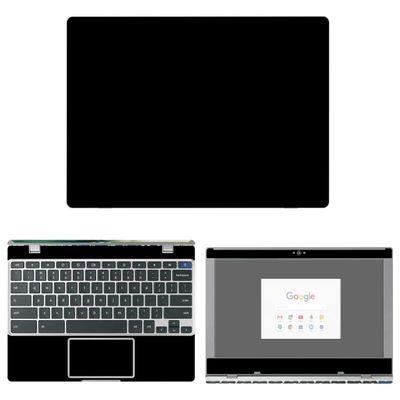 Decalrus - Protective Decal Black Skin Sticker for Samsung Chromebook 4 XE310XBA (11.6" Screen) case Cover wrap SAchromebook4_XE310XBA-90