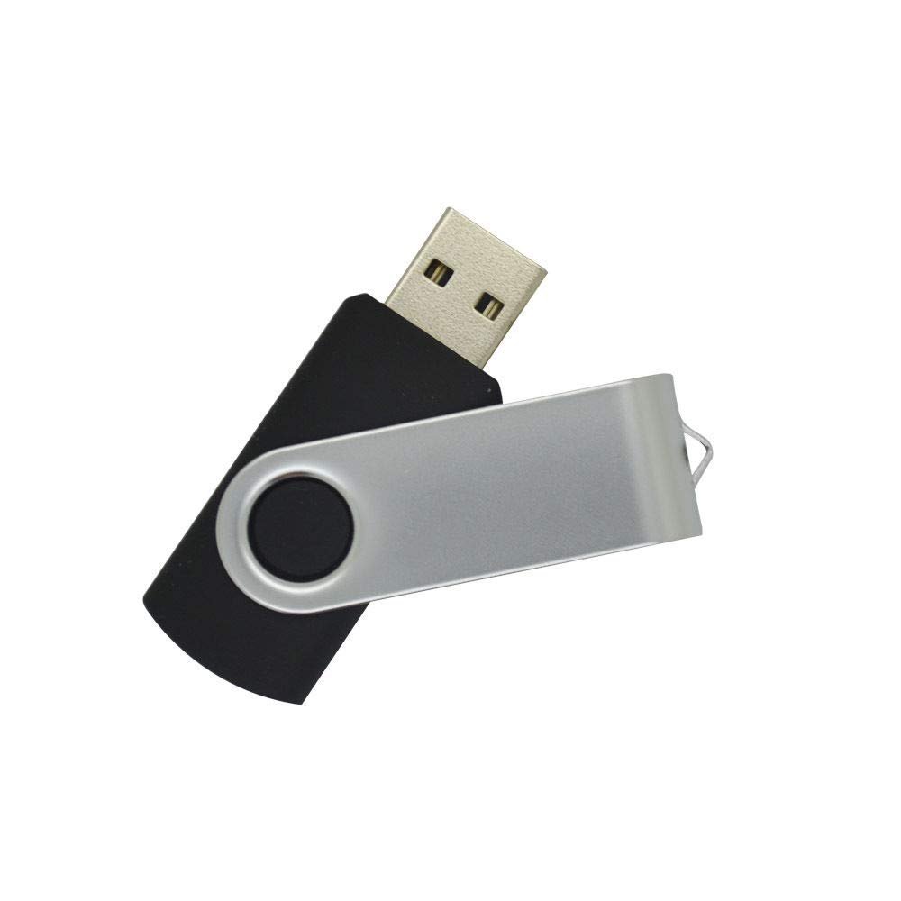 10 Pack 128GB USB Flash Drive USB 3.0 Thumb Drives Jump Drive Fold Storage Memory Stick Swivel Design