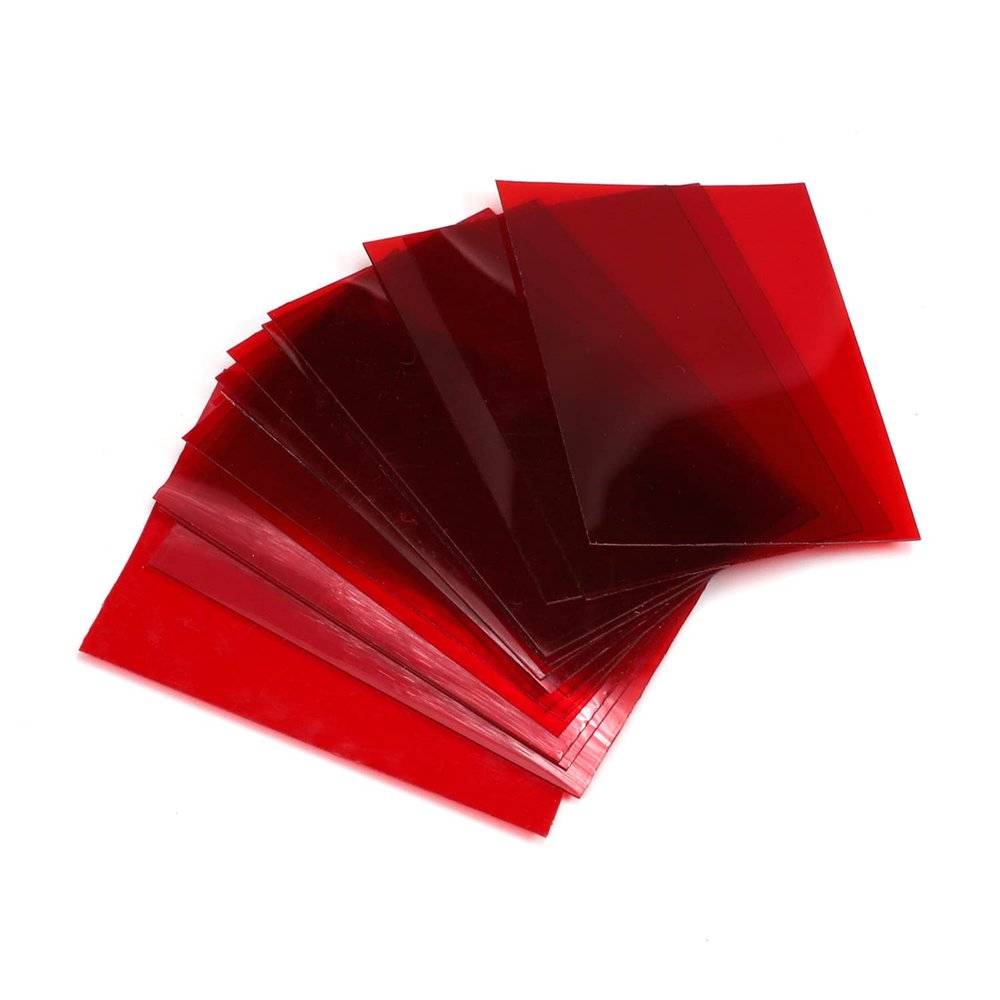 Othmro 12Pcs Red+Red 3D Glasses Filter Paper Resin Lens for 3D TV Cinema Films DVD Viewing Home Movies