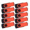 10 Pack 64GB USB Flash Drive USB 3.0 Thumb Drives Jump Drive Fold Storage Memory Stick Swivel Design view 1