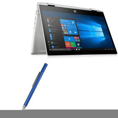 BoxWave Stylus Pen Compatible with HP ProBook x360 440 G1 - FineTouch Capacitive Stylus, Super Precise Stylus Pen - Lunar Blue