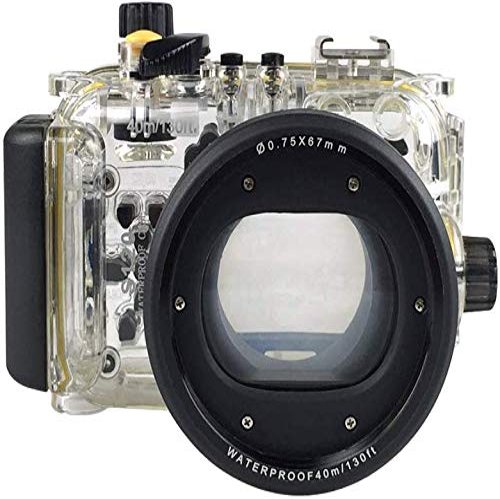 Seafrog Professional Waterproof Diving Housing for Canon PowerShot S120 Underwater 40M/130FT Diving Case