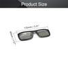 Othmro 5Pcs Durable 3D Style Glasses 3D Viewing Glasses 3D Movie Game Glasses Polarization 3D Glasses Plastic Frame Black Resin Lens for 3D TV Cinema Films DVD Viewing Home Movies view 2