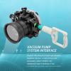 Seafrog 40m/130ft Professional Waterproof Diving Housing Case with Standard Flat Port,for Sony A7III A7RIII A7R3 A7M3 28-70mm view 4