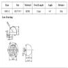 10pcs PIR Optical Fresnel Lens 8005-2 for Human Body Pyroelectric Infrared Sensing Sensor view 2