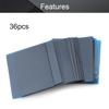 Othmro 36Pcs Durable 3D Style Glasses 3D Viewing Glasses 3D Movie Game Glasses Blue-Blue 3D Glasses Filter Paper Resin Lens for 3D TV Cinema Films DVD Viewing Home Movies view 4