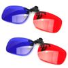 Othmro 2Pcs Durable 3D Glasses, Red-Blue 3D Glasses Filter Paper Resin Lens, For 3D TV Cinema Films DVD Viewing, Home Movies view 1