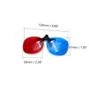 Othmro 3 Count 3D Glasses, Red-Blue, Resin & Paper Lens, Comfortable & Durable, Foldable, DIY Frame, For 3D TV, Cinema, DVD, Home Movies view 2