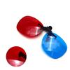 Othmro 3 Count 3D Glasses, Red-Blue, Resin & Paper Lens, Comfortable & Durable, Foldable, DIY Frame, For 3D TV, Cinema, DVD, Home Movies view 3