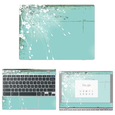 Decalrus - Protective Decal Floral Skin Sticker for Samsung Chromebook 4 XE310XBA (11.6" Screen) case Cover wrap SAchromebook4_XE310XBA-78