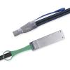 10Gtek SFF-8644 to QSFP (SFF-8436) DDR Hybrid Mini SAS Cable, External Copper SAS Cable for NetApp DS4243 DS4246 DS2246, 100-Ohm, 2-Meter(6.6-ft) view 2