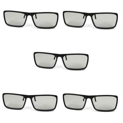 Othmro 10Pcs Durable 3D Style Glasses 3D Viewing Glasses 3D Movie Game Glasses Polarization 3D Glasses Plastic Frame Black Resin Lens for 3D TV Cinema Films DVD Viewing Home Movies
