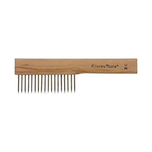 ALLWAY TOOLS BC 1/Card Brush Comb (Pack of 60)