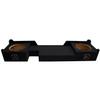 American Sound Connection Bundle Compatible with Ford Super Crew Truck 2004-2008 Alpine SWT-10S4 Car Audio Subwoofers Dual 10" Custom Sub Box Enclosure Package view 3