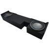 American Sound Connection ASC FORD03EX2X10 Compatible with Ford F150 2000-2003 Super Cab Truck Custom Dual 10" Sub Box Enclosure and S-W10D2 Car Audio Type S Series Dual 2 Ohm 1200W Peak 10" Subwoofer view 1
