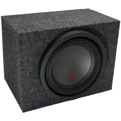 American Sound Connection Universal Car Stereo Rearfire Sealed Single 10" Alpine R-W10D4 Type R Car Audio Subwoofer Custom Sub Box Enclosure Package