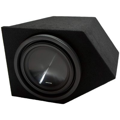American Sound Connection Alpine SWT-10S2 Bundle Compatible with 1993-2002 Pontiac Firebird Coupe Passenger Side 10" Car Audio Subwoofer Custom Sub Box Enclosure Package New