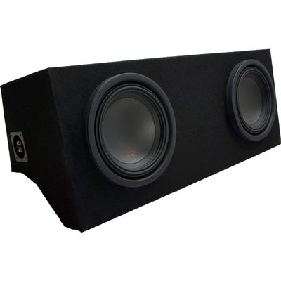 American Sound Connection Compatible with 2005-2015 Ford Mustang Coupe Alpine R-W10D2 Type R Car Audio Subwoofers Dual 10" Custom Sub Box Enclosure
