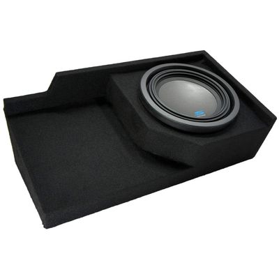 American Sound Connection Compatible with 1988 1989 1990 1991 1992 1993 1994 1995 1996 1997 1998 Chevy CK Silverado Ext Truck Alpine S-W10D4 Type S Car Audio Subwoofer Custom Single 10" Sub Box