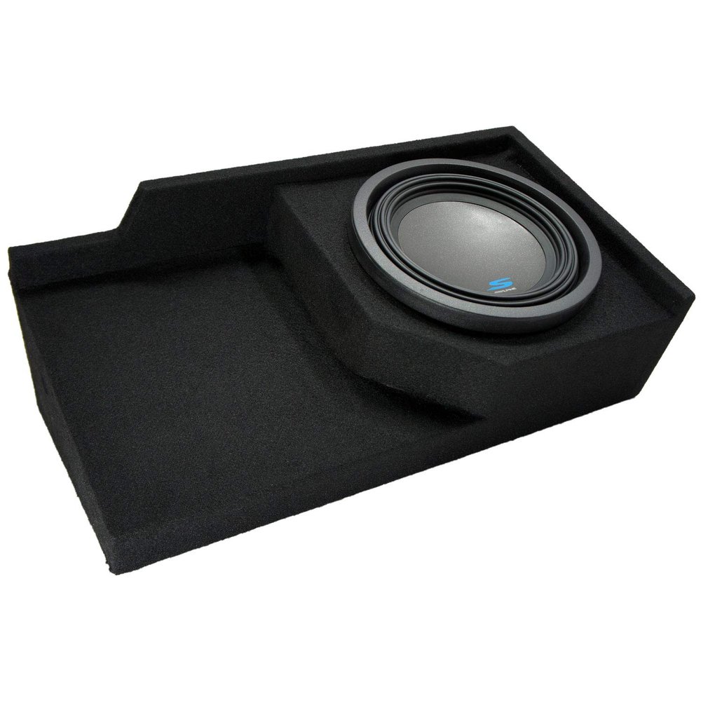 American Sound Connection Compatible with 1988 1989 1990 1991 1992 1993 1994 1995 1996 1997 1998 Chevy CK Silverado Ext Truck Alpine S-W10D4 Type S Car Audio Subwoofer Custom Single 10" Sub Box