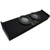 American Sound Connection ASC FORD2X10-150-CREW-09 Compatible with Ford F-150 2009-15 Super Crew Truck Dual 10" Subwoofer Enclosure and S-W10D2 Car Audio Type S Series Dual 2 Ohm 1200W Peak Subwoofer view 1