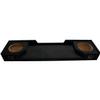 American Sound Connection Compatible with 1988-1998 Chevy CK Silverado Ext Truck Alpine SWT-10S4 Car Audio Subwoofers Custom Dual 10" Custom Sub Box Enclosure Package view 3
