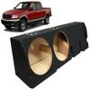 American Sound Connection Bundle Compatible with Ford F-150 Super Crew Truck 2001-2003 Alpine R-W10D2 Type R Subwoofers Custom Dual 10" Sub Box Enclosure Package view 3