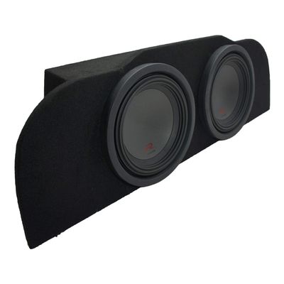 American Sound Connection Compatible with 2003-2015 Infiniti G35 Coupe Alpine R-W10D2 Type R Car Audio Subwoofers Custom Dual 10" Sub Box Enclosure